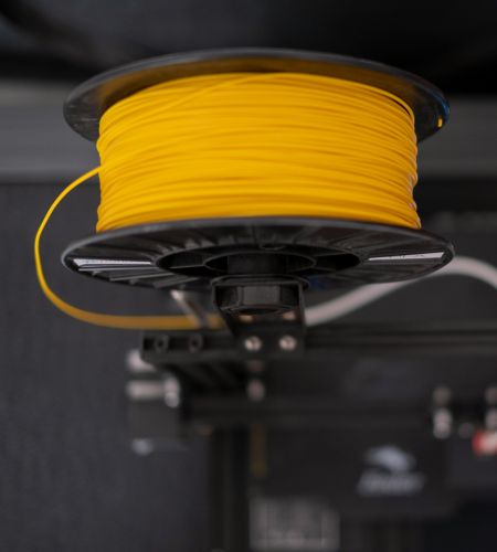 Yellow Filament on Machine